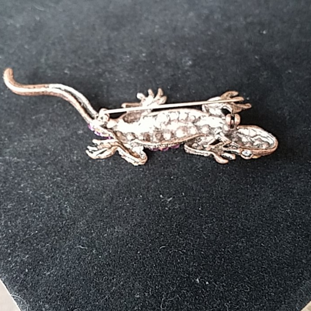 VINTAGE Lizard Brooch/ Pin - Picture 2 of 5